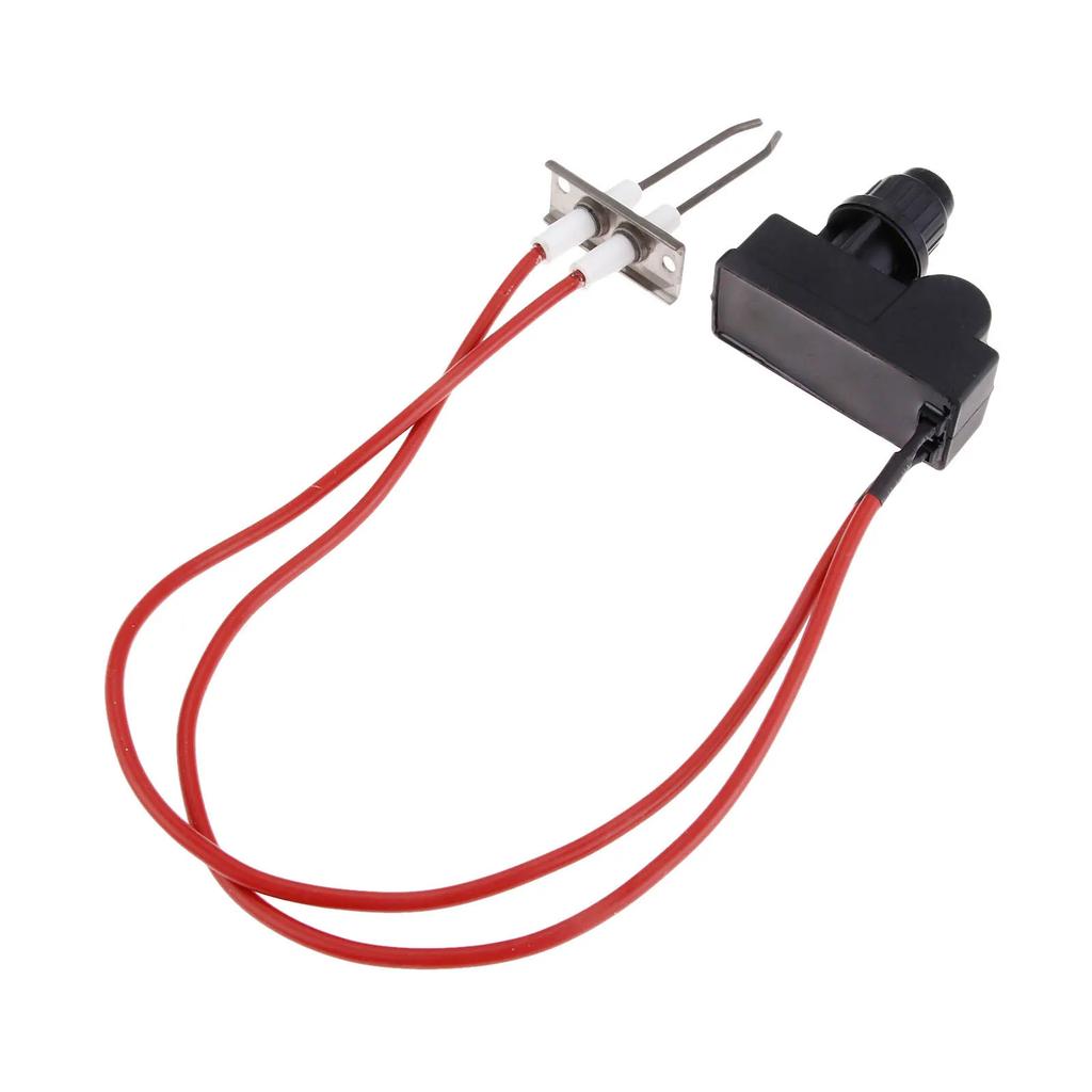1kit Igniter with High Spark Plug Wire Length 450mm Each Double Ignition Sparks Fits Grill/heater/water Heater/Burner Outdoor