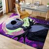 Office Rug Nightmare Before Christmas, Jack Skellington theme 3D Printed Anti-Slip Rug-Machine Washable for Living Room