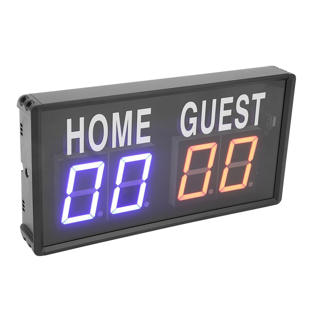 Electronic Scoreboard Aluminum Alloy Remote Control 100?240V Digital Tabletop Scoreboard for