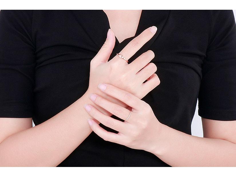 Kalen Jewelry Кольцо на мизинец и ожерелье в стиле ретро из титановой стали для пар