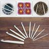 1pc Needles Weave White Plastic Knitting Accessories Crochet Hook DIY Crafts Crochet Needle Knitting Yarn