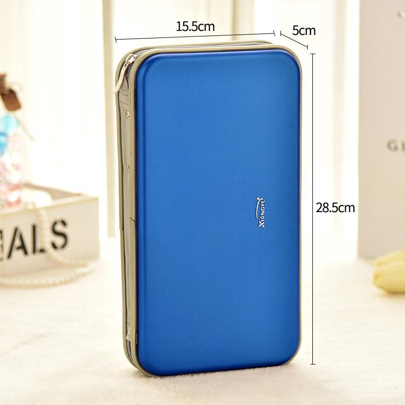 Сумка для хранения 128 CD/DVD Blu-ray дисков из мерсеризованной ткани