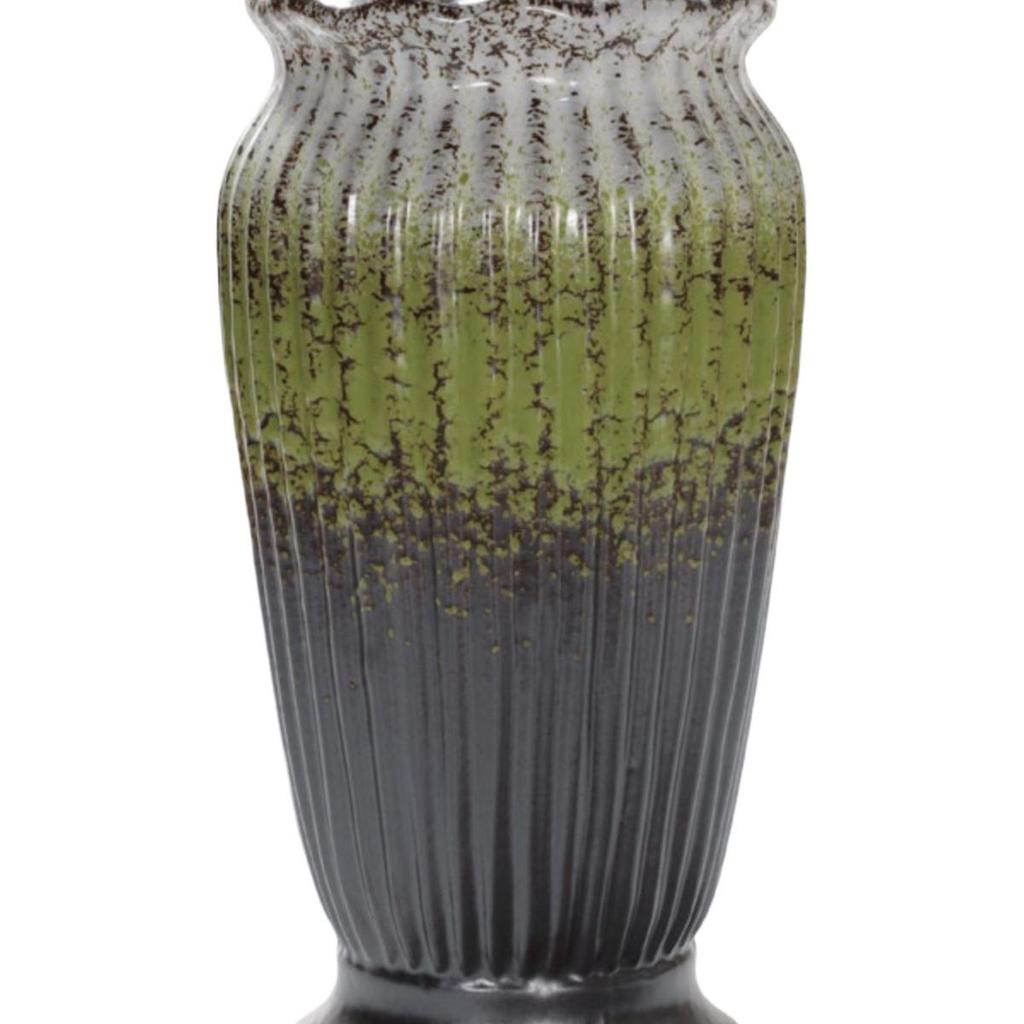 Европейская минималистичная керамическая напольная ваза для гостиной - Икебана и сухоцветы