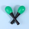 2Pcs Plastic Maracas Sand Hammer Rattle Shaker Percussion Musical Instruments Toys For School Percussion Event
