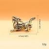 1Pc Good Lucky Golden Dragon Chinese Zodiac Twelve Statue Gold Dragon Statue Animals Sculpture Figurines Desktop Decoration