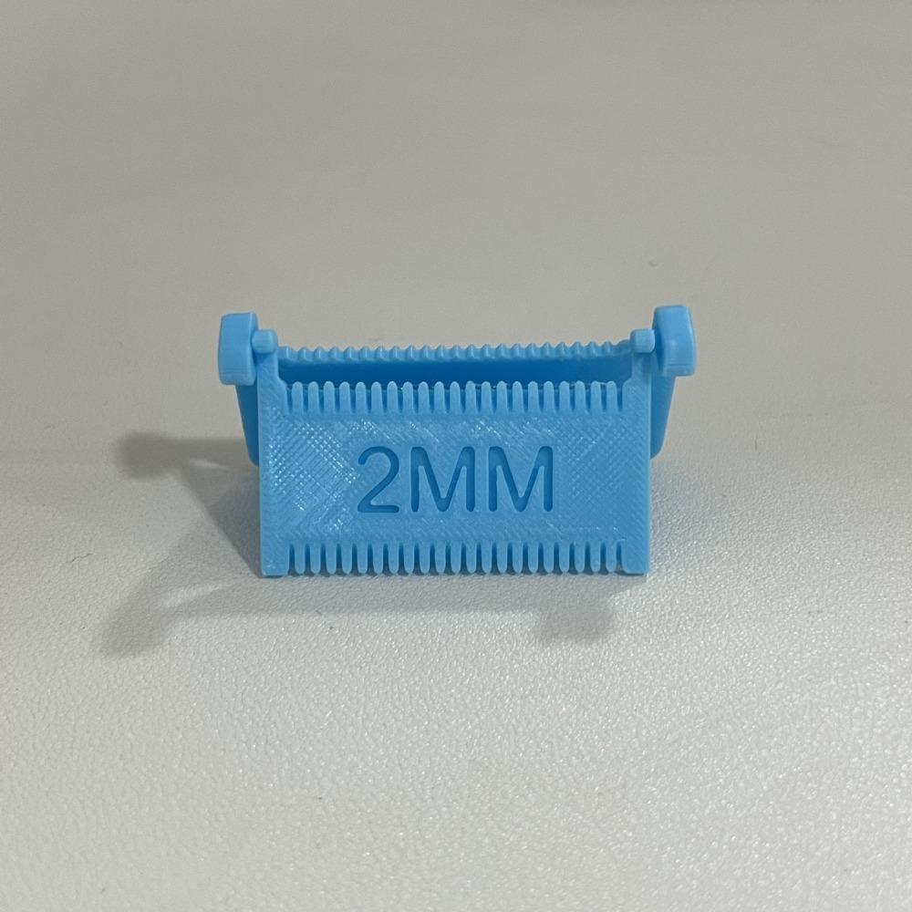 1/2Pcs Needle Gauge Edge Stitching Lock Sewing Gauge Quilting Hemming Non-Slip DIY Sewing Aid Tools 2/3/4/5MM Clip-on Tool