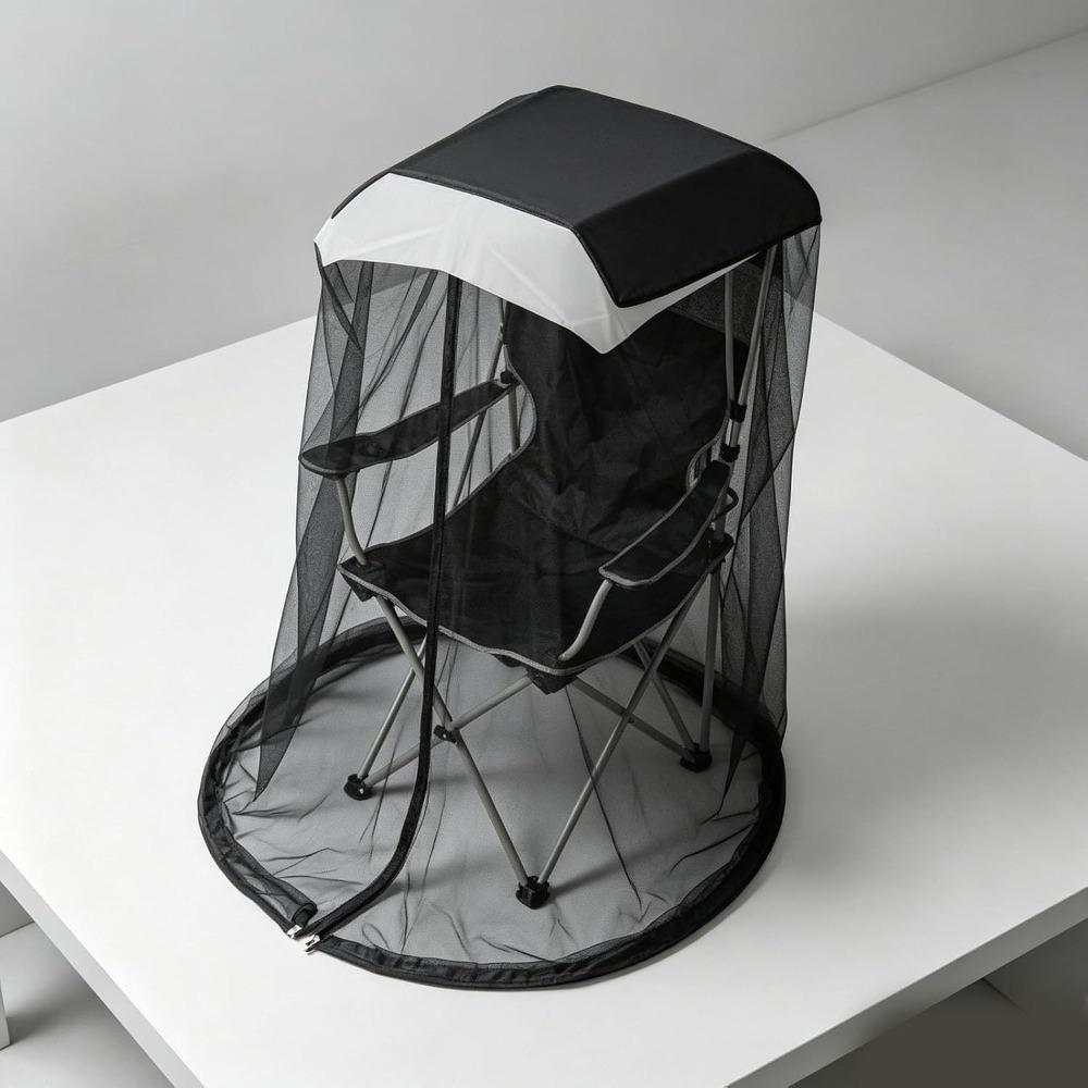Waterproof Roof Mosquito Net Tent Zipper Opening Portable Bug Protection Tent For Camping