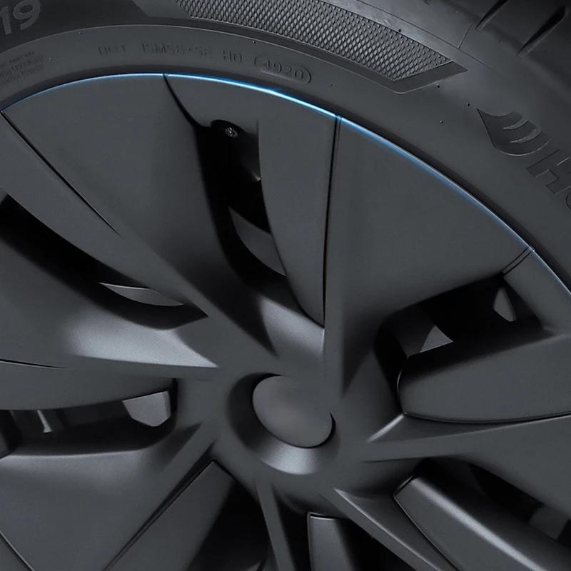 4 шт. 19-дюймовые колпачки ступицы колеса Cyclone для Tesla Model Y 2023, колпачки ступицы колеса, полная замена обода, аксессуары ModelY 2022
