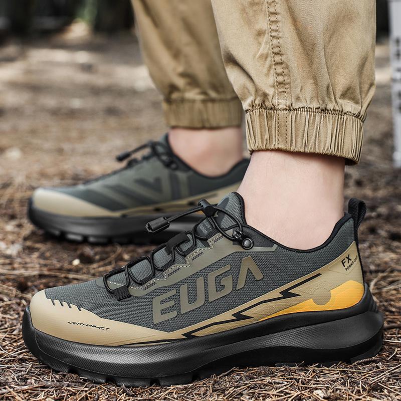 Men's city outdoor casual sports shoes four seasons new soft sole non-slip comfort running shoes fashion Joker hiking sneakers