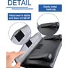Bling Car Sun Visor Tissue Box Holder,PU Leather With Bling Crystal Rhinestones Tissue Holder,Car Accessories For Women (Black)