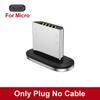 60 Вт Магнитный Кабель Быстрая Зарядка USB C на TypeC Micro Магнитный Дата-Кабель для Samsung Магнитный Зарядный Провод USB A Адаптер