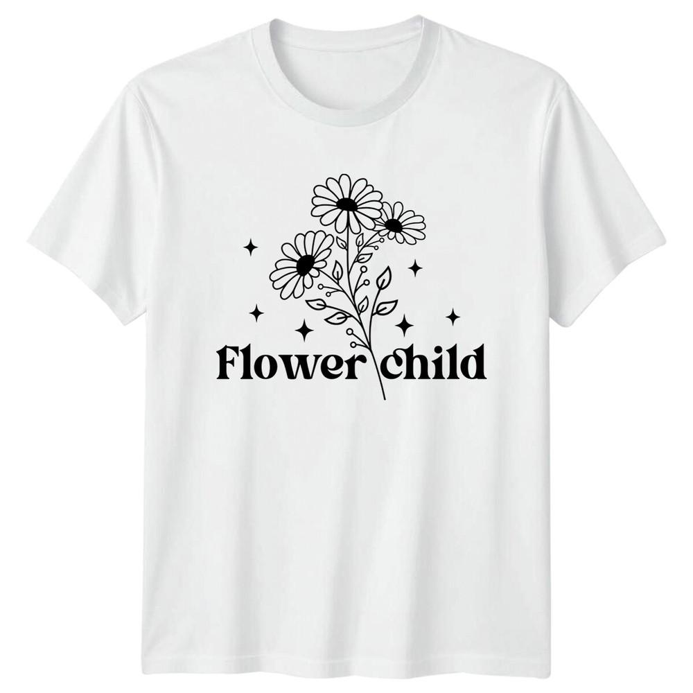 Flower Child Daisy Floral Nature Unisexs Graphic TShirt