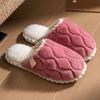 "Cotton Slippers for Women & Men – Warm, Non-Slip, Plush Indoor Footwear for Autumn & Winter"