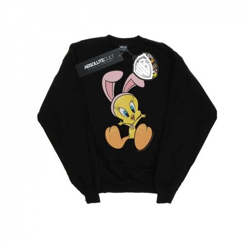 Looney Tunes Mens Tweety Pie Bunny Ears Sweatshirt