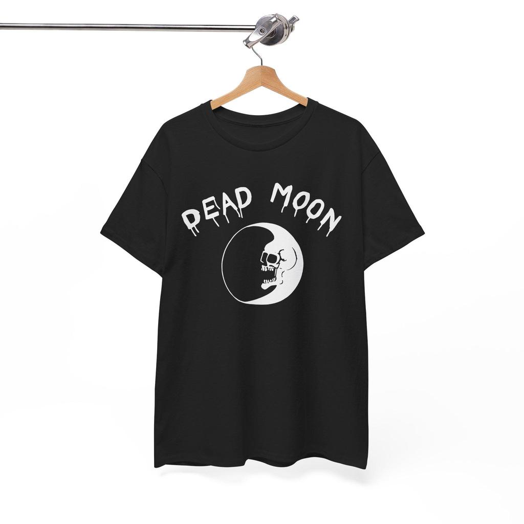 Dead Moon Shirt | Vintage Garage Punk Band Tee | Skull and Moon Graphic T-Shirt | Portland Underground Rock Top