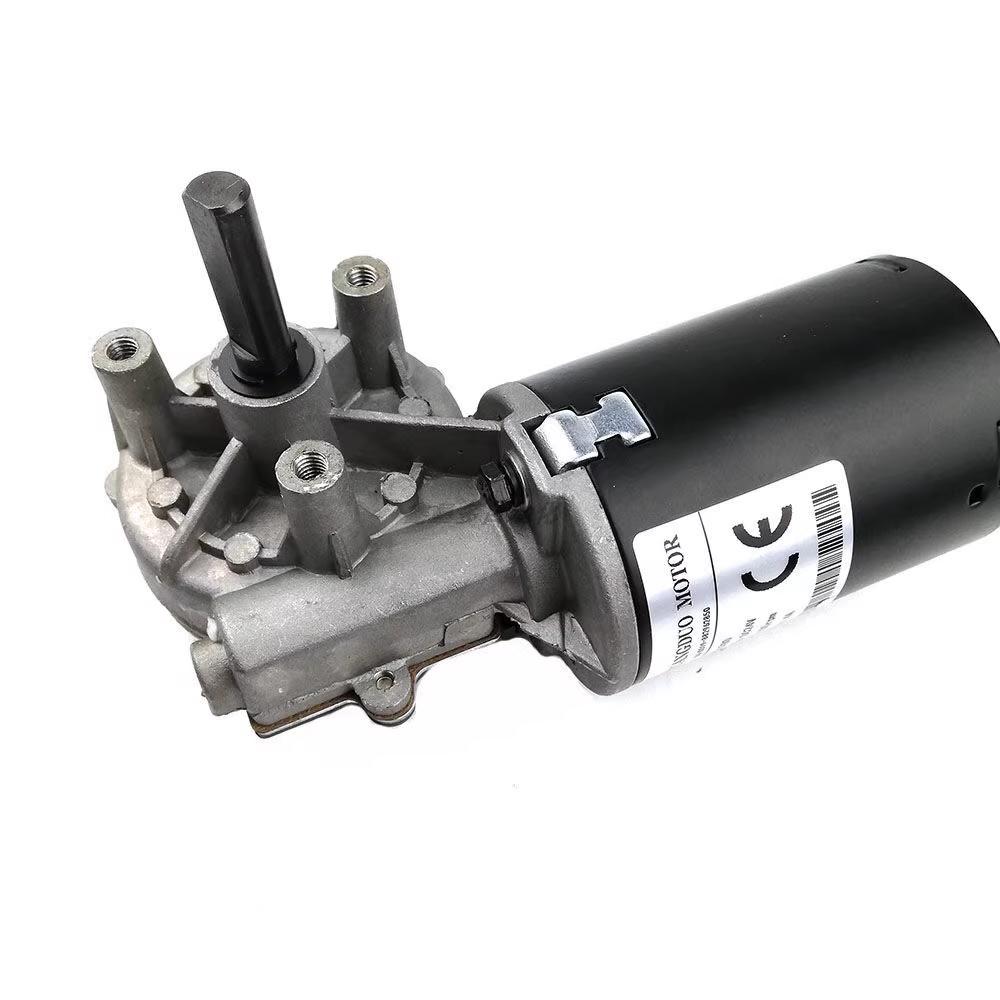 24v GW6280 50 100rpm Worm Gear Straight Reduction Motor Turbine Revolutions Copper Wiper Barbecue Grill Lling Shutter Door Motor