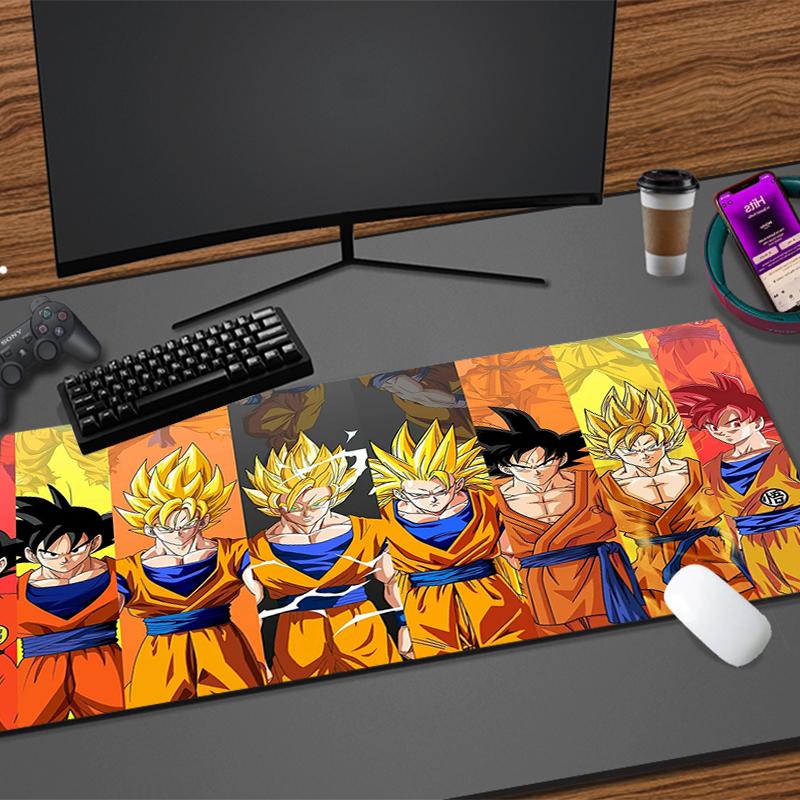 Xcm DBZ Коврик для мыши Dragon Ball Геймерский Большой Компьютерный Ноутбук Коврик для мыши ПК Ковер Ковер Игровые Аксессуары Клавиатура Настольный коврик