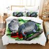 3D Printed Bird Duvet Cover Set for Boys Girls Wild Animal Print Polyester Bedding Set Parrot Series  Duvet Cover Bed Set