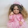 22'' 55 см кукла-реборн Sweet Smile, девочка, Рая, полное виниловое тело, новорожденная кукла, которую можно купать, реалистичные игрушки для кукол-младенцев для детей, подарки на день рождения, Рождество