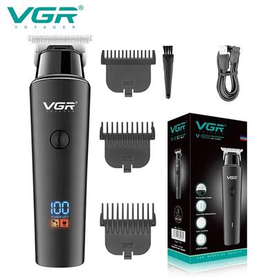 Парикмахерская машинка для стрижки волос, окантовочная машина, контурный триммер с ЖК-дисплеем, машинка для стрижки бороды, машинка для стрижки Trimar, цифровая T Cut VGR V937