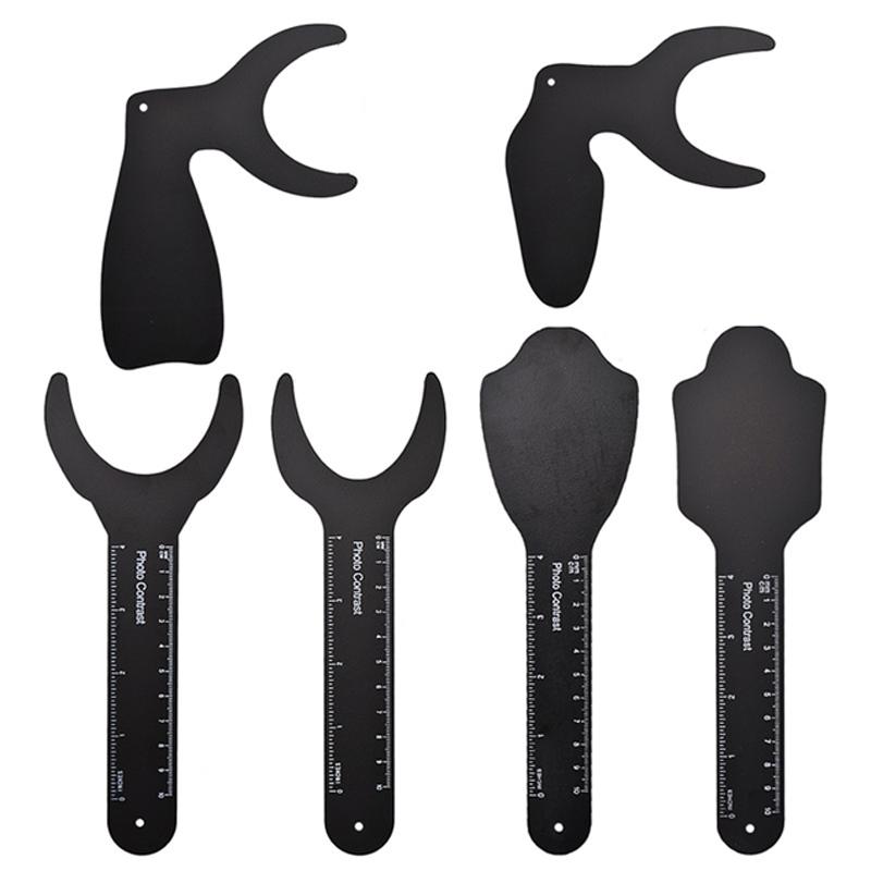 Стоматологический стоматологический фотоконтрастный черный фон Доска автоклавируемая стоматологический контраст внутриротовое фотографическое зеркало