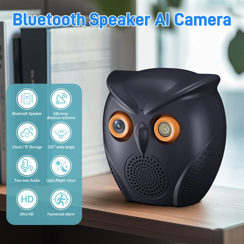 Высококачественный Bluetooth-динамик с камерой, громкоговорителем, двусторонним голосовым и мобильным удаленным монитором для телефонов