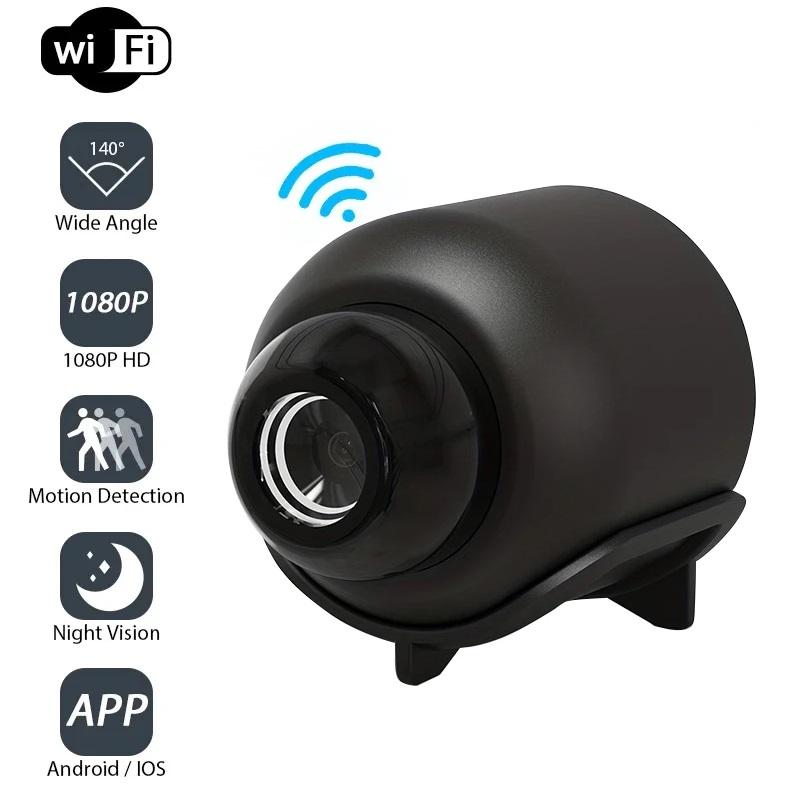 1080P HD Мини-камера Wi-Fi IP Smart Night Vision AI Human Camcorder Беспроводная для домашнего видеонаблюдения