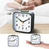 Simple Battery Operated No Tick Bedside Clocks Number Clock Home Decor Alarm Clock