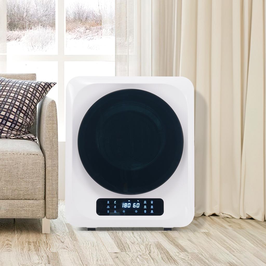Vented dryer, stainless steel, 3 kg, actually up to 4 kg, 850 W, multiple filtration, 6 programs. Overheat protection, wall mounting [Energy class G]