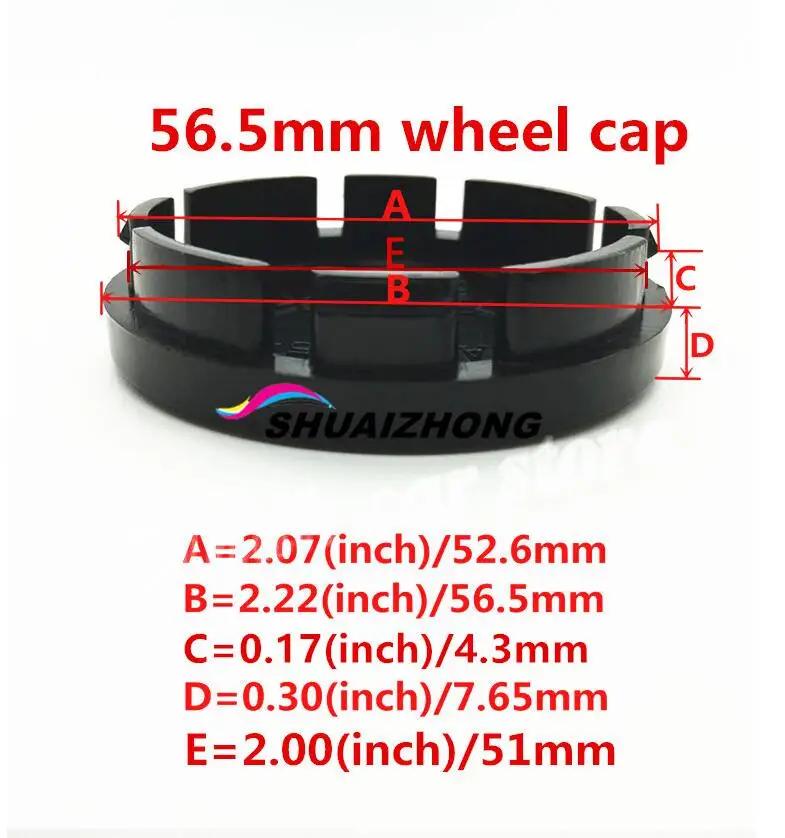 Hub Caps 4pcs 56mm 60mm 68mm ForAlfa Romeo 147 156 159 Car Wheel Hub Center Cap Emblem Badge Covers Sticker Decals Styling Acces YKLMN1