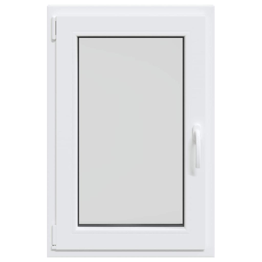 Basement Window RISOR 60 x 100 cm PVC and Glass White