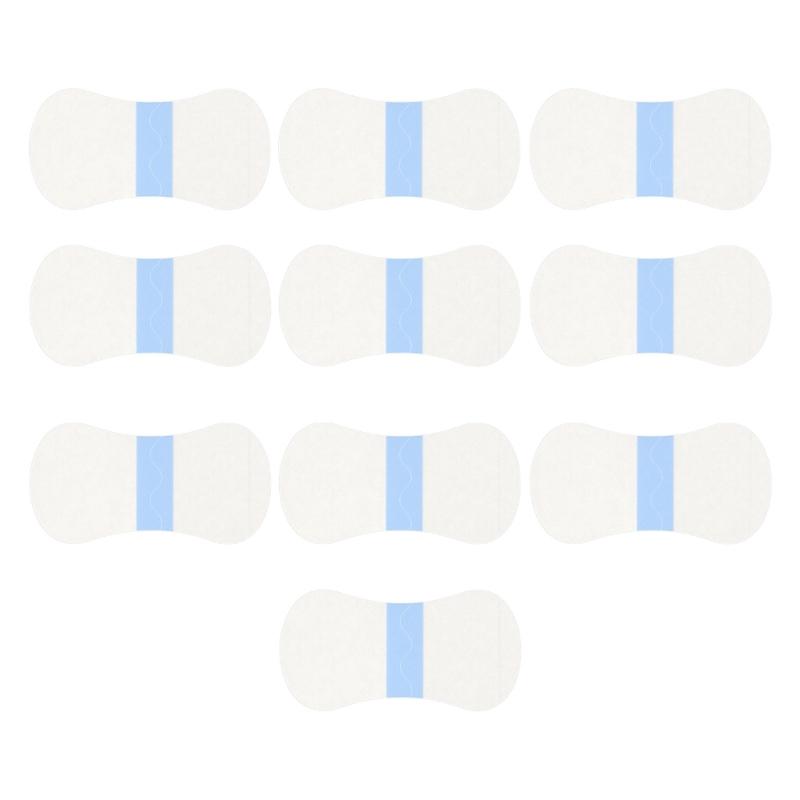10 Pieces Clear Invisible Neck Support Patches Sweatproof Convenient Easy Application Gentle On Skin
