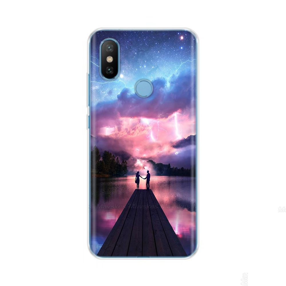 Чехол-бампер для Xiaomi Mi A2 для Xiaomi Mi A2 Lite Прозрачный ТПУ Силиконовый Чехол для Телефона на Xiomi MiA2 MiA Mi A 2 lite Fundas Coque
