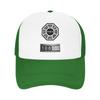 Dharma Initiative logo with The Swan Countdown Sports And Fitness Baseball cap Fine WorkUnisexship Couple Baseball Cap