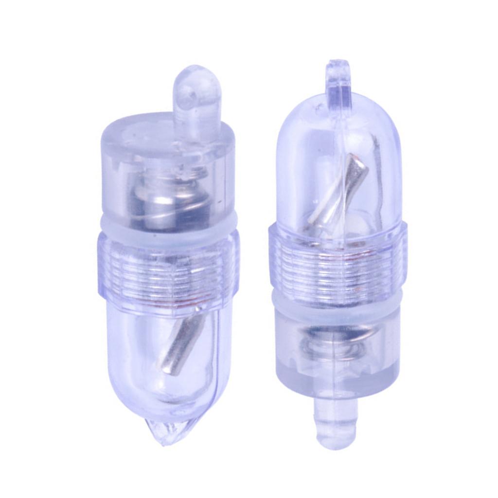 2Pcs Sensitive Bite Baits Alarm Lamp Fishing Rod Tip LED Light Outdoor Fishing Equipment Accessories Easy Installation