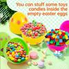 10-дюймовое большое пасхальное яйцо, пустая яичная скорлупа, для наполнения угощений, призов для класса, пасхальных подарков, корзинок, наполнителей для детей