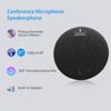Портативный конференц-микрофон BT, громкая связь, встроенный динамик, всенаправленный микрофон на 360 градусов с отключением звука