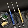 1pcs Portable Titanium Alloy Toothpicks ,.Titanium Alloy All-in-one Portable Toothpick, Detachable Anti Clogging Tool.