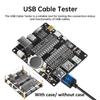 DT3 Плата обнаружения аномалий кабеля данных Тестер USB-кабеля для iOS Android Type-C Micro Переключатель короткого замыкания Тестовая плата Инструмент