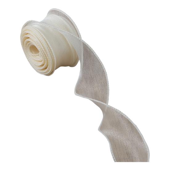 10 Yards Organza Ribbon Satin Solid Color Ribbon Roll DIY Craft Ribbon for Gift Wrapping Wedding Bouquets Wreath