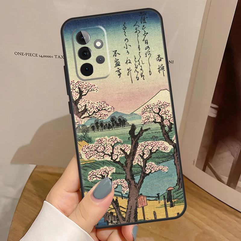Японский стиль Искусство Япония Для Samsung Galaxy A53 A33 A13 A23 A15 A25 A35 A55 A51 A71 A12 A32 A52 A14 A34 A54 Чехол