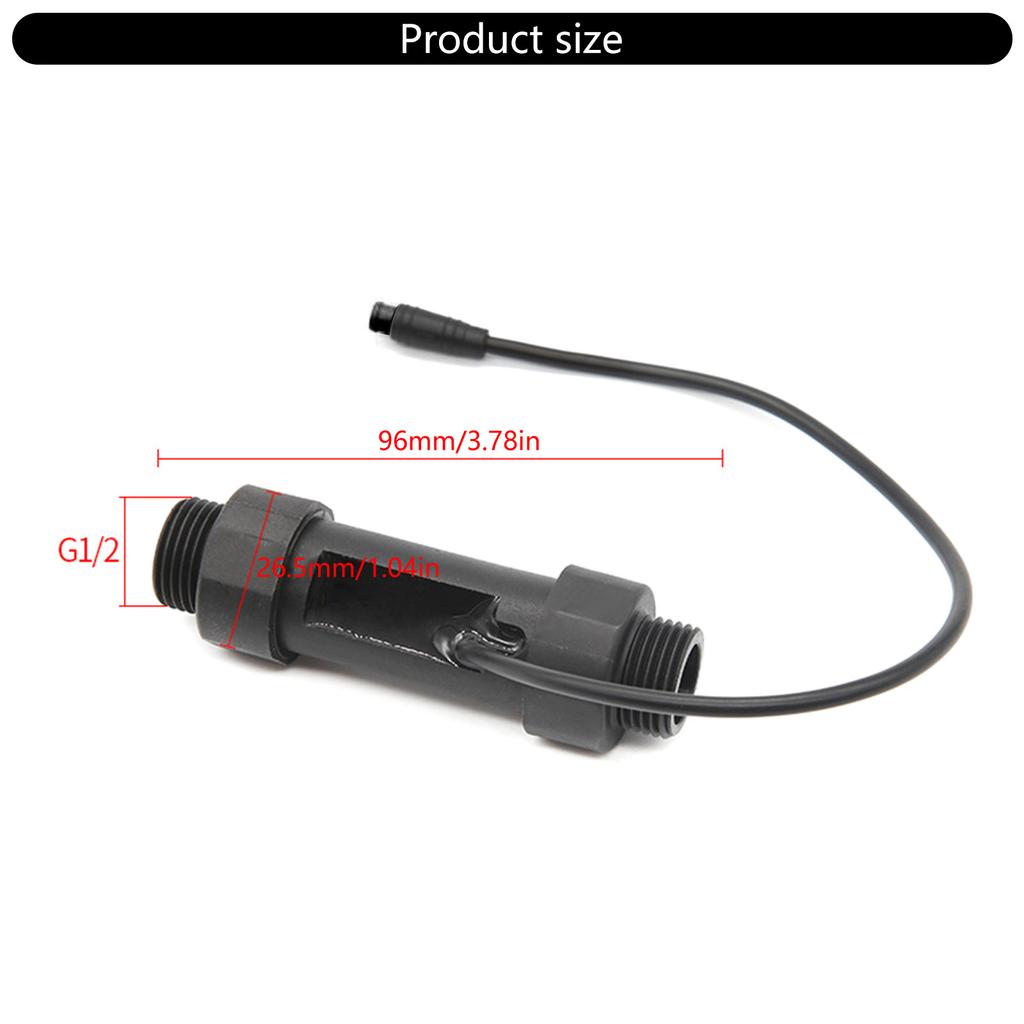 Генератор энергии воды DC5V 0.5W Генератор потока водопроводной воды Высокоэффективный Гидроэлектрический генератор энергии Долговечный