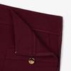 Lambda Women S Gold Button Pocket ShortS Maroon Burgundy 26332