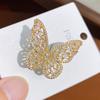 Forest Style Dreamlike Butterfly Ring Shiny Opening Ring Butterfly Engagement Rings  Women Men
