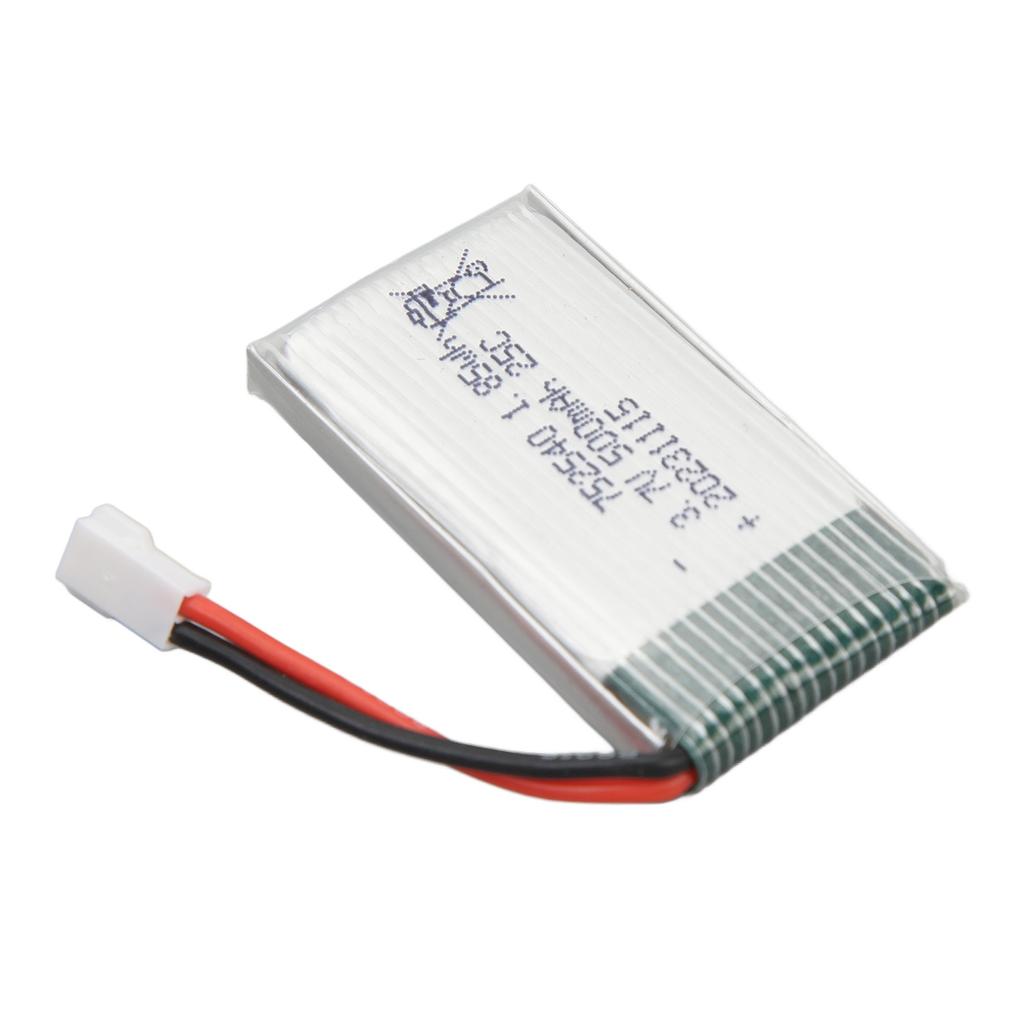 3.7V 500mAh литиевая батарея 3.7V 500mAh 25C высокое увеличение 752540 полимерный литий-ионный аккумулятор