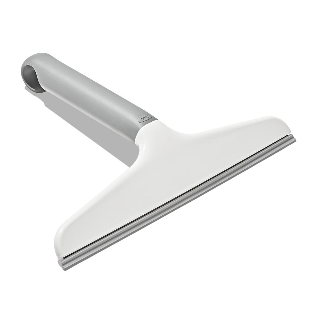 OXO Water Bathroom Window Drainer, Wiper, Cleaner, Multi-Squeegee