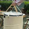 Large Capacity Outdoor Trash Can Foldable Deciduous Garbage Bag  Household Cleaning