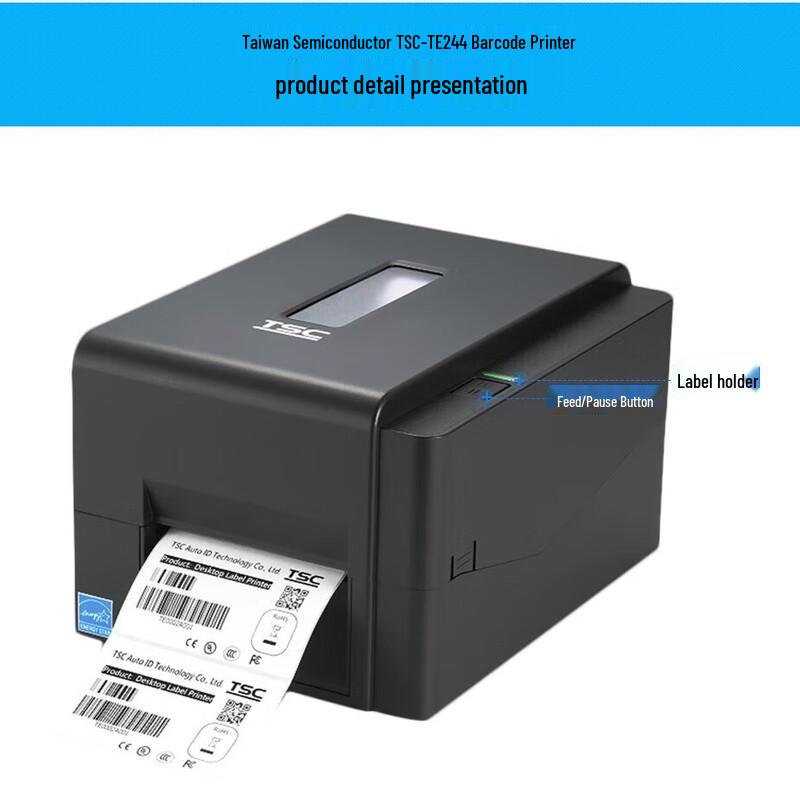 TSC TE Series Desktop Barcode Label Printer