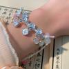 Alloy Chic Chinesestyle Beaded Bracelet For Women Vintage Floral Design Jewelry