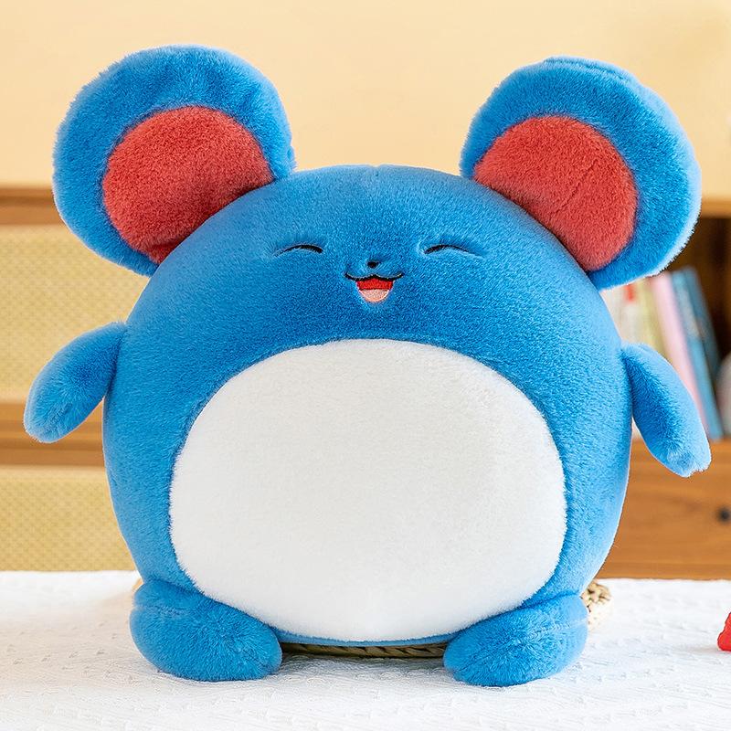 Cute Mary Lou Mouse Doll Pokémon Peripheral Plush Toy Pillow Children's Companion Doll Gift